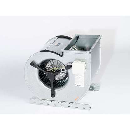 Bild von Radialventilator 230V, D 770/ E80. Doppelseitig saugend. Mit vorwärts gekrümmten Schaufeln. (Fischbach)