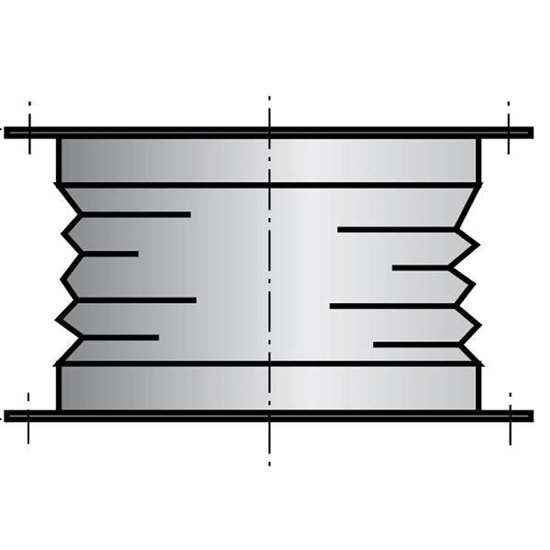 Bild von Elastischer Ansaugstutzen 355/500