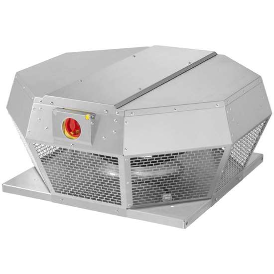 Image sur Ventilateur de toit DHA 190 E4P 30, 230V/50Hz. soufflant horizontale, interrupteur d'isolement