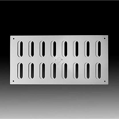 Bild von Schlitzschieber 250x100 mm CNS V4A. Mit Fliegengitter.