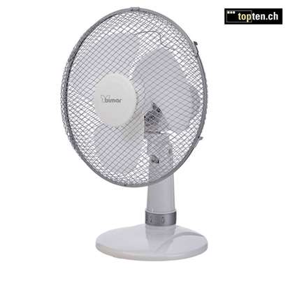 Bild von Tischventilator VT422 Weiss/Silber  Ø 40cm