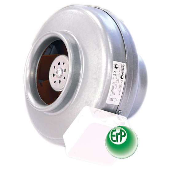 Image sur Ventilateur tubulaire CK 250 A1 EC, 230V/50Hz. Vitesse réglable. Remplacement pour ventilateur R 250. (Östberg)