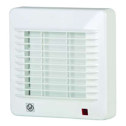 Immagine di Ventilatore per bagno EDM CRZ con timer e valvola elettrica. (Soler und Palau)