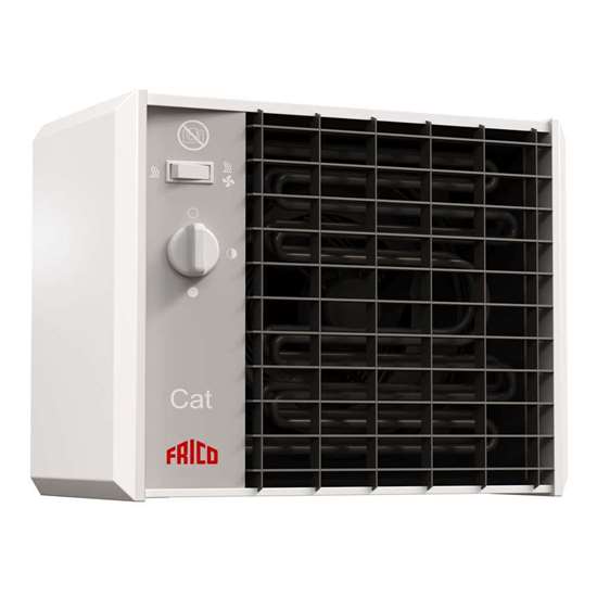 Bild von Ortsfester Frico-Heizlüfter CAT C3N, 3 kW ohne eingebautem Thermostat.