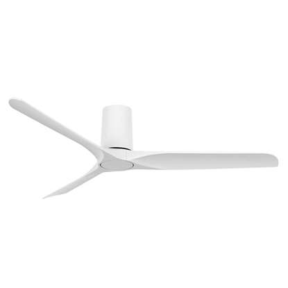 Immagine di Ventilatore da soffitto Londo WE, Ø 132cm.  (6 velocità) - Marca: Lucci Air - Cassa: bianco, 3 eliche in bianco - Diametro: 132cm, Motore 35W, Modo estate/inverno - Beacon Lighting.