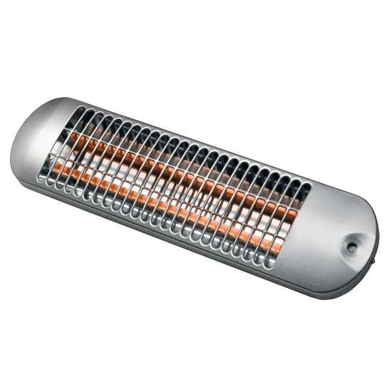 Image sur Radiateur de chaleur Quartz AKO BS 1201 S, 230V1~ 1200 Watt. Argent. (Dimplex)