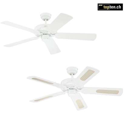 Immagine di Ventilatore da soffitto Monarch White Ø 122 cm (Westinghouse)