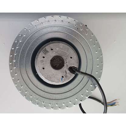 Bild von Ersatzmotor zu RKE 400x200C, 230V, 0.12kW Motor inkl. Flügelrad. Laufrad Ø 200mm, H 102mm.